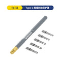 MECHANIC TC51 TypeC Port AntiMelting Protective Cover with NonSlip Handle for Mobile Phone Repair Tools